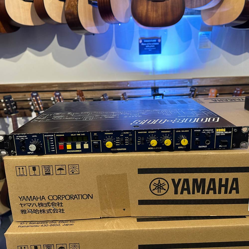 Korg SDD-3000 Programmable Digital Delay Rackmount Audio Signal 