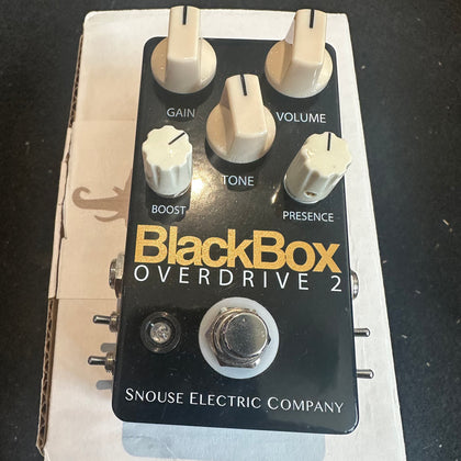 Snouse Electric Co BlackBox Overdrive 2 Pedal (Pre-Owned)