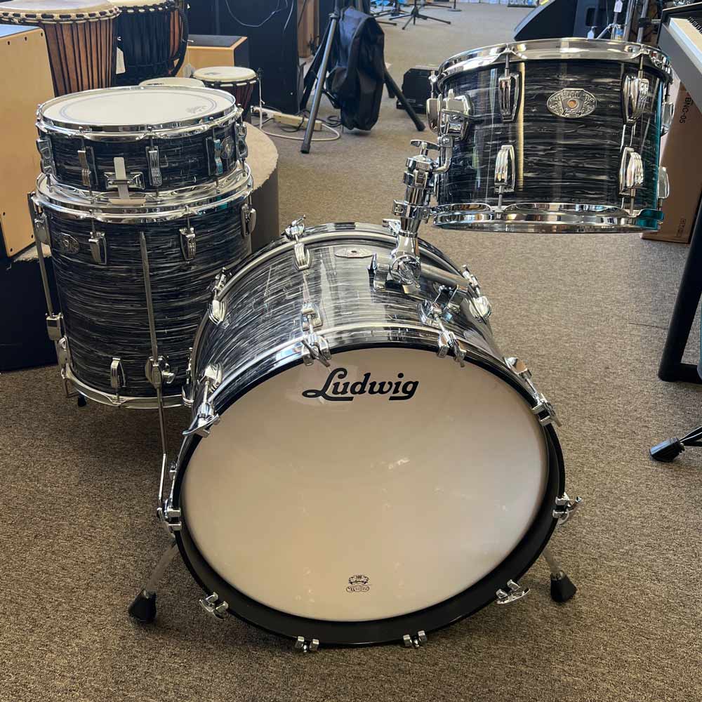 Ludwig Legacy Classic Liverpool 4 - 100th Anniversary - Four Piece Drum Kit w/ Cases (Pre-Owned)