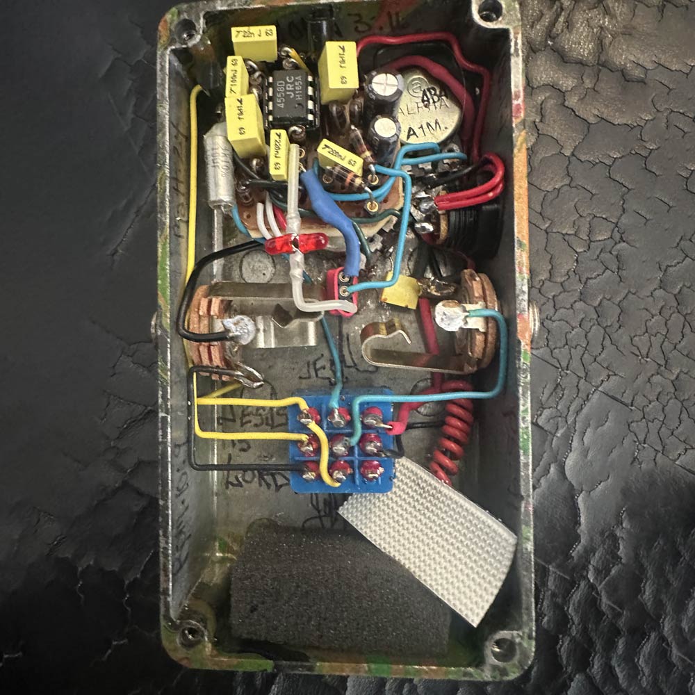 名機　LANDGRAFF DYNAMIC OVERDRIVE Landgraff Rare Handcrafted Boutique Dynamic Overdrive Pedal #1334