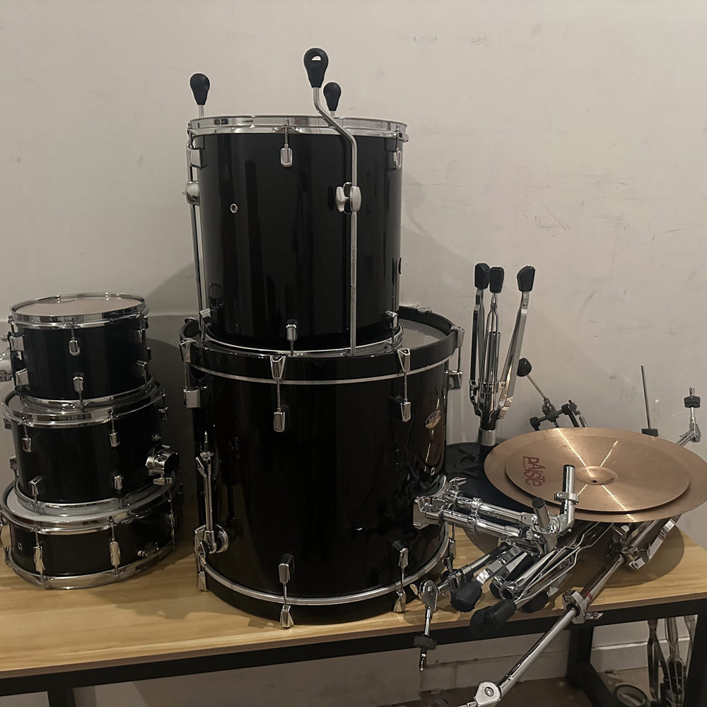 Pearl Decade 5-Piece Drum Kit w/ Ludwig Hardware and Paiste Cymbals (Pre-Owned)