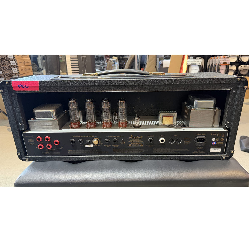 Marshall JVM410HJS #1 Prototype Joe Satriani Signature Model 100W 4-Channel Tube Guitar Amp Head w/ Cover (Joe Satriani Private Collection) (Pre-Owned)