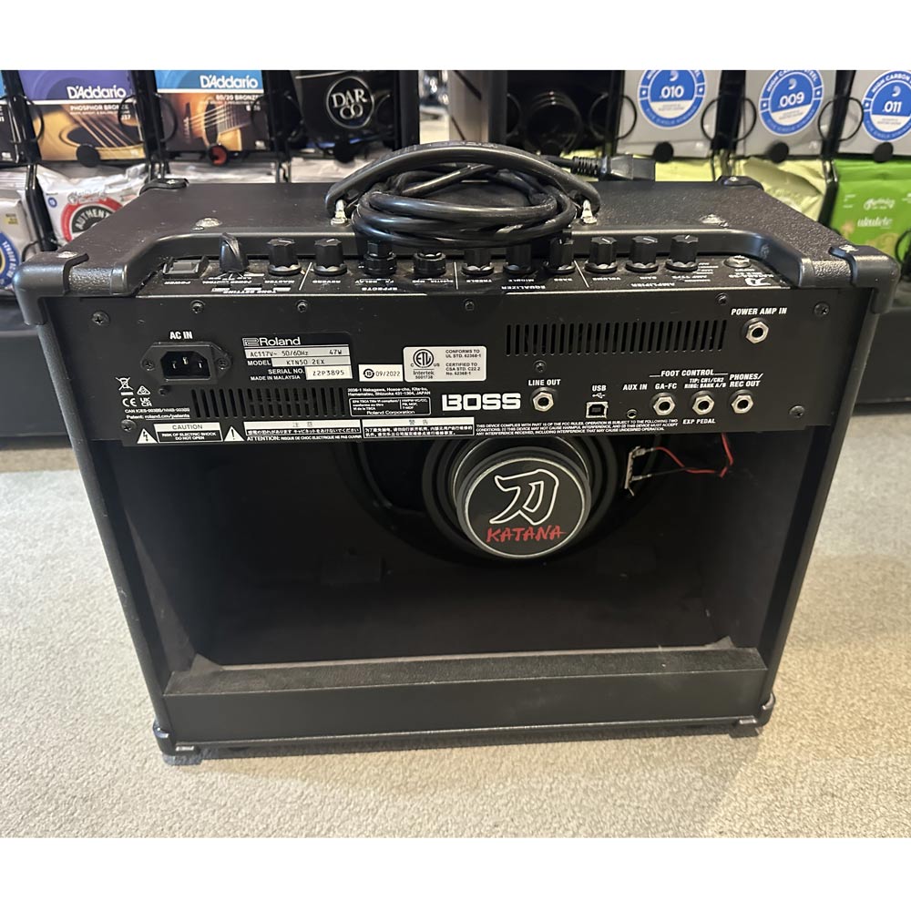 BOSS Katana KTN50 2 EX 50W 1x12 Digital Modeling Guitar Combo Amp (Pre-Owned)