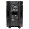 Stagg AS12B Battery-Powered 150-Watts 12 in. 2-Way Active Speaker with Bluetooth and 2 UHF Wireless Mics
