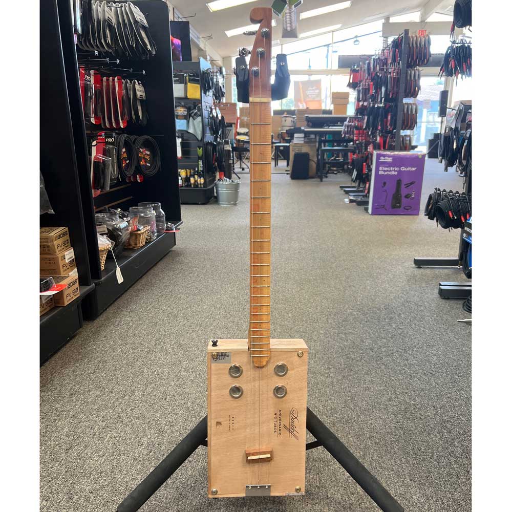 E3 Strings 3-String Cigar Box Guitar #163 (Pre-Owned)
