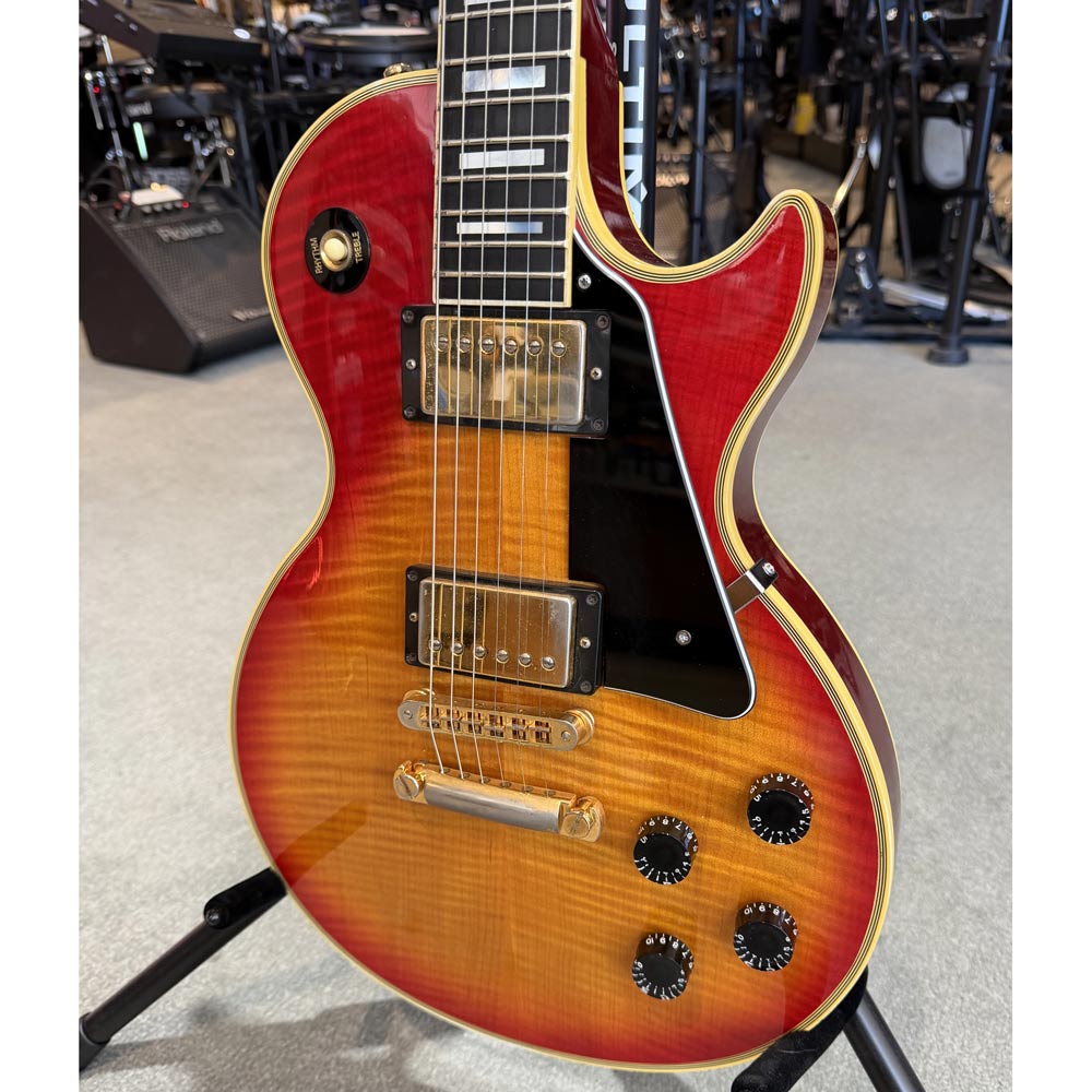 Gibson '93 Les Paul Custom w/ Case - Cherry Burst (Joe Satriani Private Collection) (Pre-Owned)