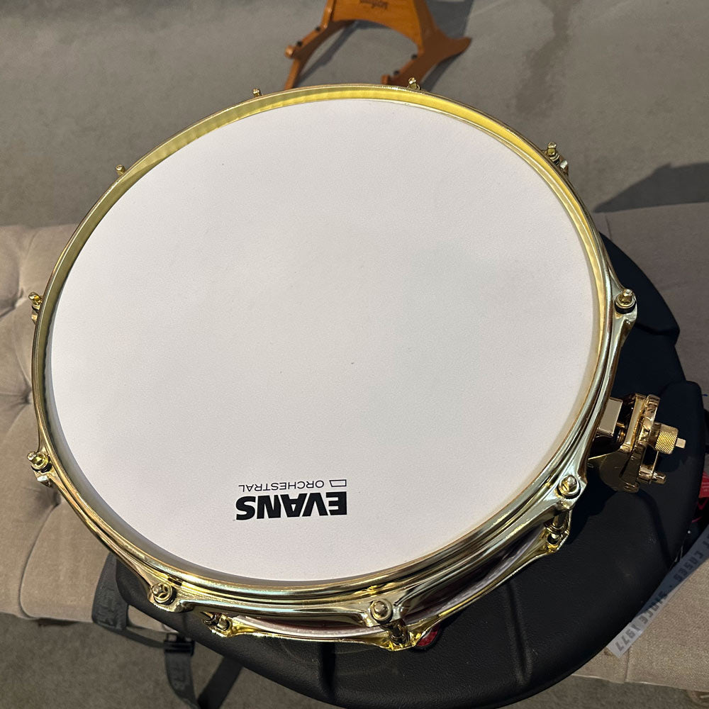Durham Custom 14x4 Redwood Stave Snare Drum w/ SKB Case