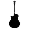 Ibanez AEG50LBKH Cutaway Acoustic-Electric Guitar - Black High Gloss