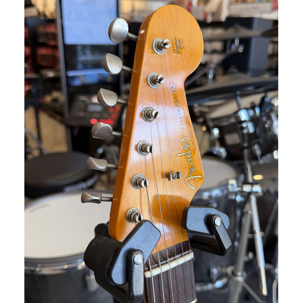 Fender Custom Shop Limited Edition '62 Strat Heavy Relic Surf Green over 3TS w/ Case (Pre-Owned)