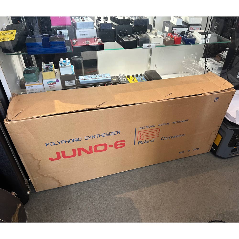 Roland Vintage 80s Juno-6 61-Key Polyphonic Synthesizer (Pre-Owned