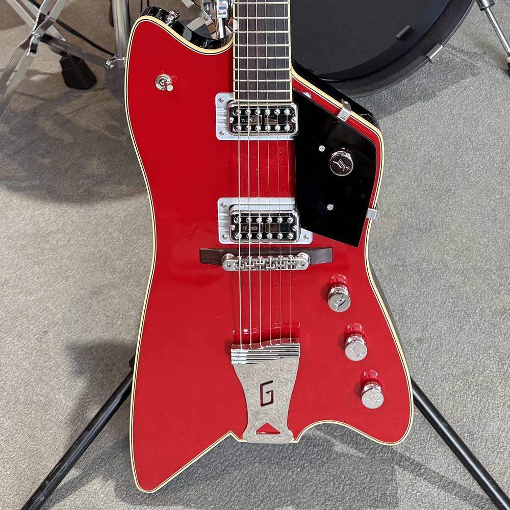Gretsch G6199 Billy-Bo Jupiter Solid Body Electric Guitar w/ Case - Firebird Red (Pre-Owned)
