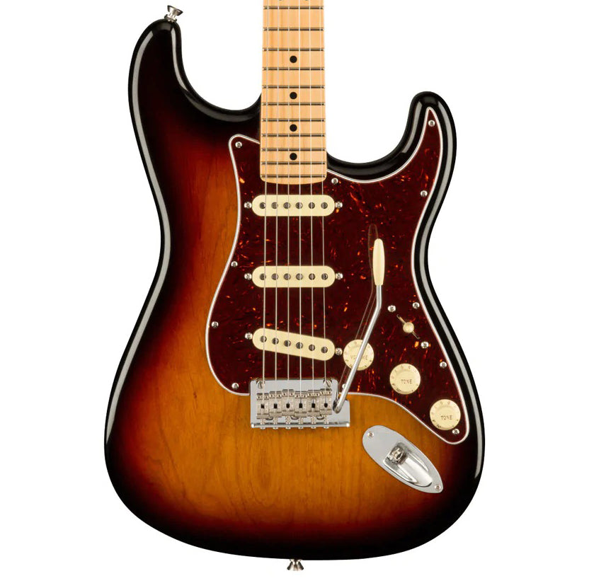 Fender American Professional II Stratocaster Electric Guitar - Maple Fingerboard - 3-Color Sunburst