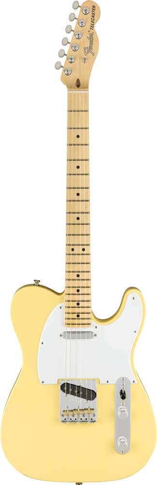 Fender American Performer Telecaster with Maple Fretboard - Vintage White