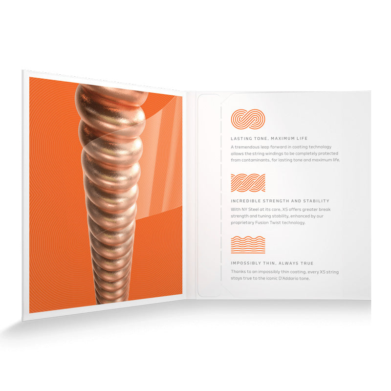 D'Addario XSAPB1047 Acoustic Phosphor Bronze, Extra Light, 10-47 - Bananas at Large®