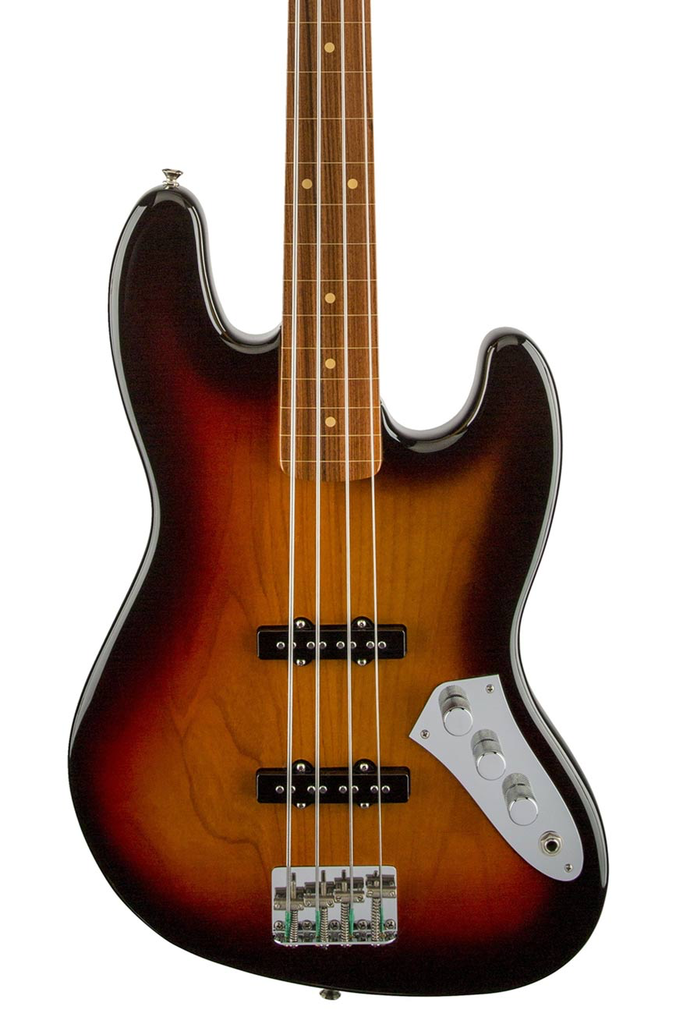 Fender Jaco Pastorius Fretless 4-String Jazz Bass - 3 Tone Sunburst