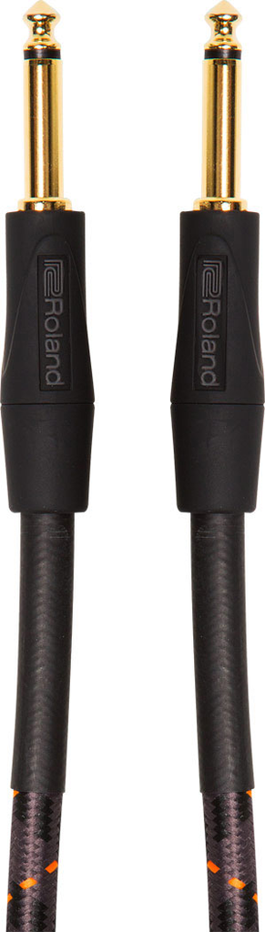 Roland RIC-G15 Gold Series 15ft Instrument Cable with Straight to Straight 1/4 in. Connectors - Bananas at Large