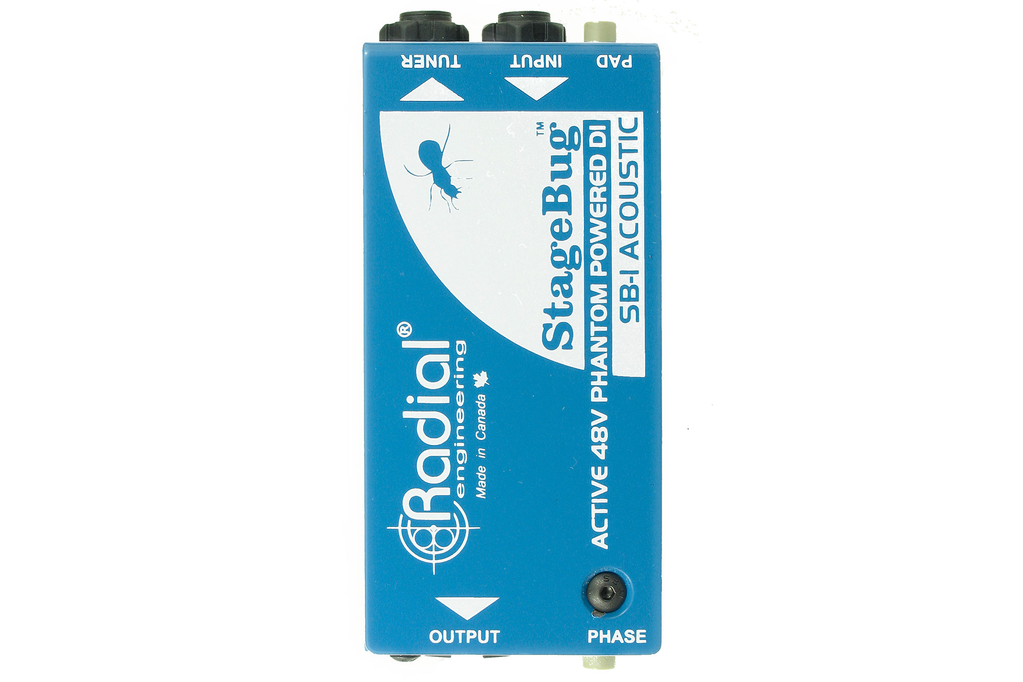 Radial StageBug SB-1 Active Acoustic Direct Box - Bananas at Large®