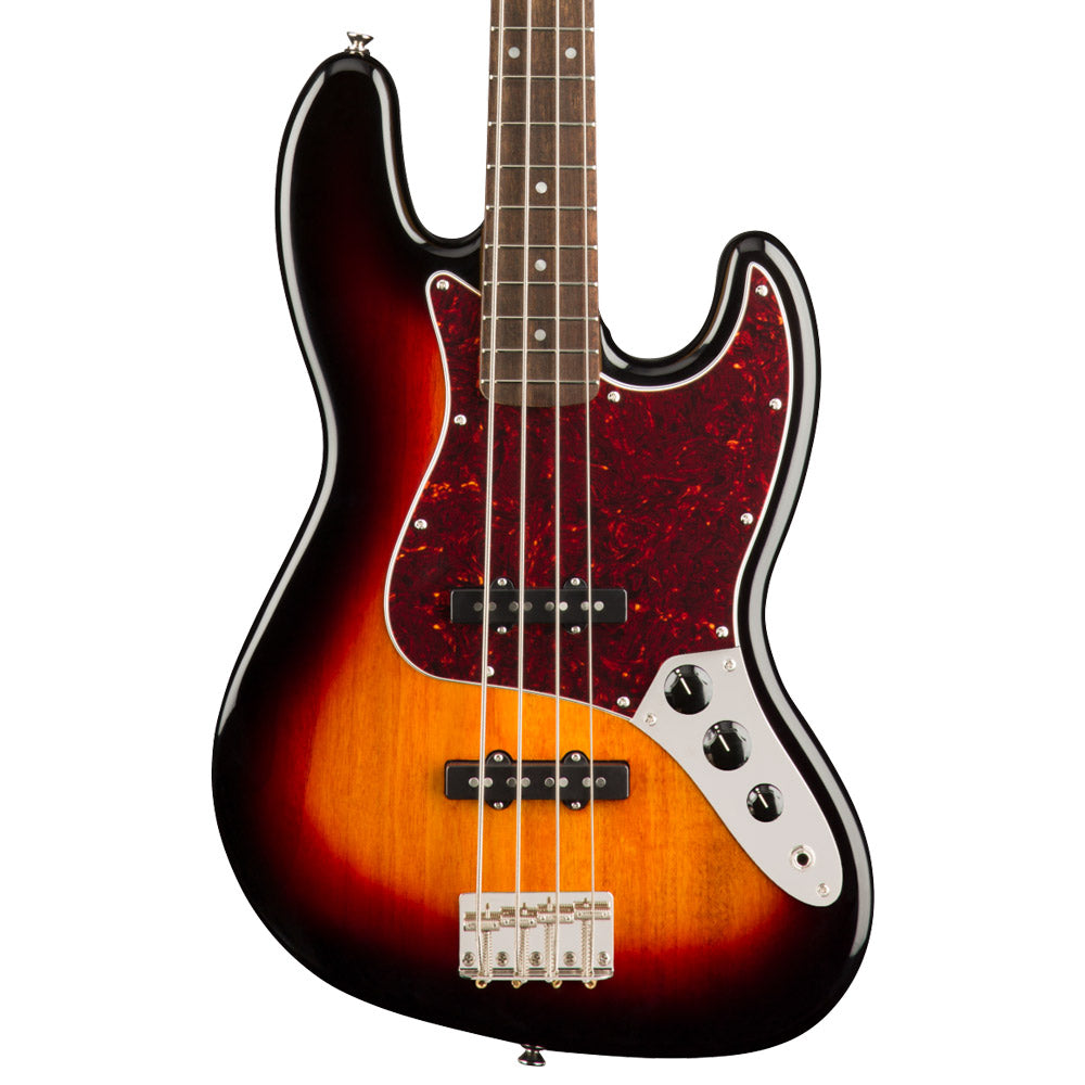 Squier Classic Vibe 60s Jazz Bass - 3-Tone Sunburst - Bananas at Large®