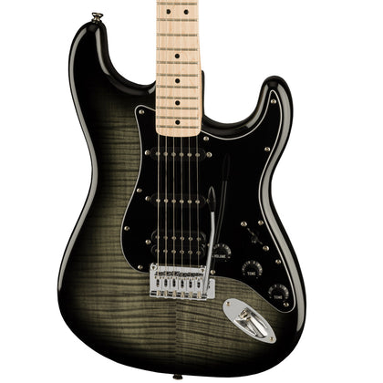 Squier Affinity Series Stratocaster FMT HSS, Maple Fingerboard - Black