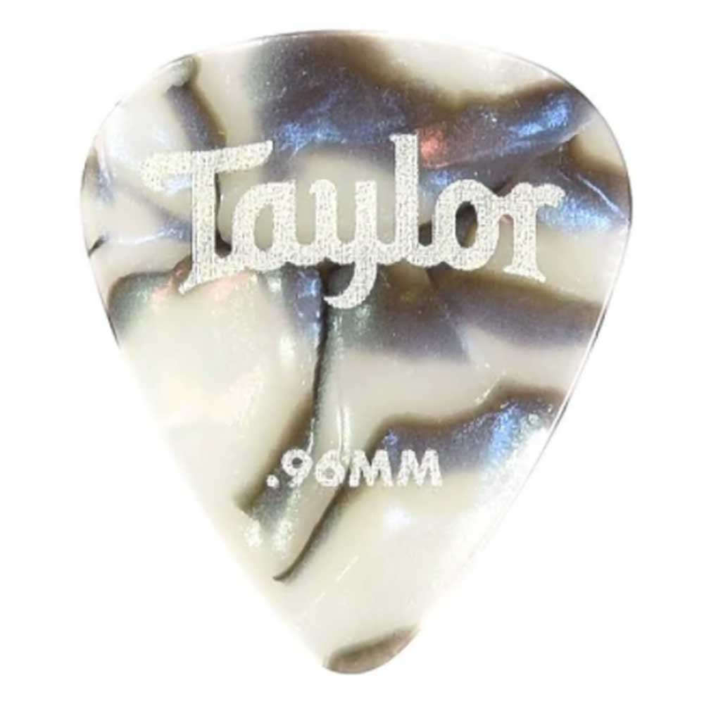 Taylor - 80736 - Celluloid Guitar Picks (12 Pack) - 351 Shape (0.96mm) - Abalone