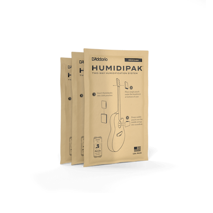 D'Addario PW-HPRP-03 Two-Way Humidification System Replacement 3-Pack