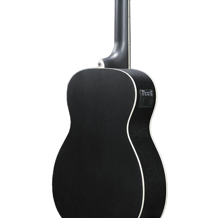 Ibanez PCBE14MH Acoustic/Electric Bass Guitar - Weathered Black Open Pore