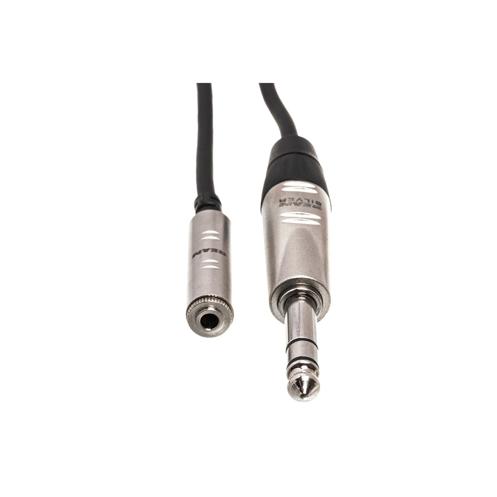 Hosa Pro HXMS-010 Headphone Adapter Cable, REAN 3.5mm TRS to 1/4in TRS - 10ft - Bananas at Large®
