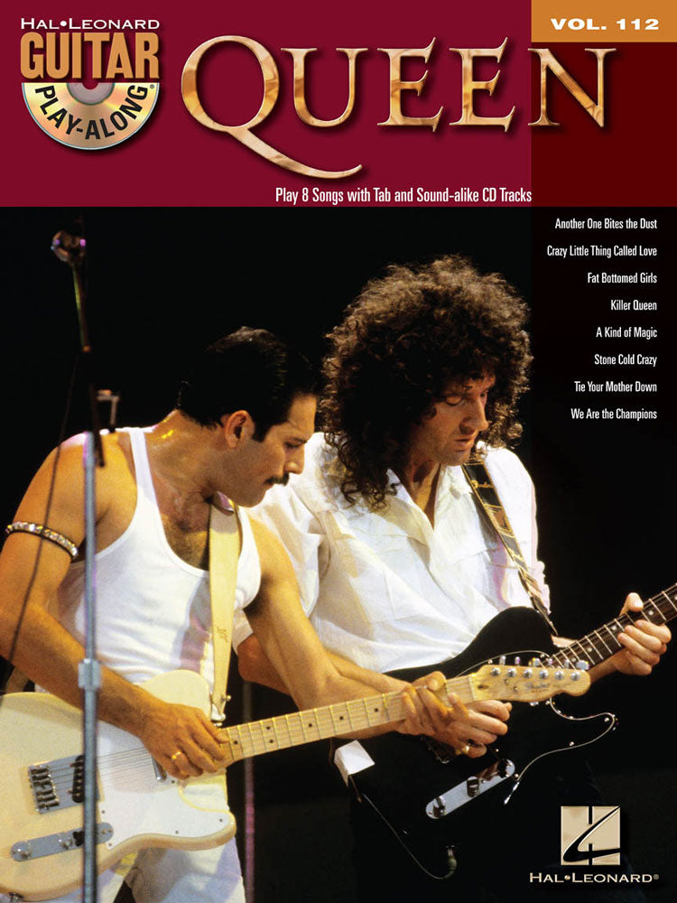 Hal Leonard Queen Guitar Play-Along Volume 112