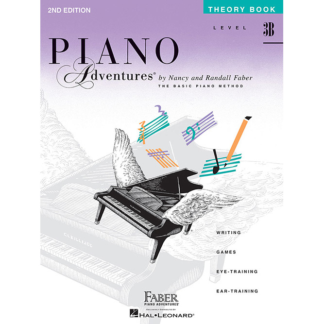 Hal Leonard Piano Adventures Level 3B Theory Book 2nd Edition - Bananas At Large®