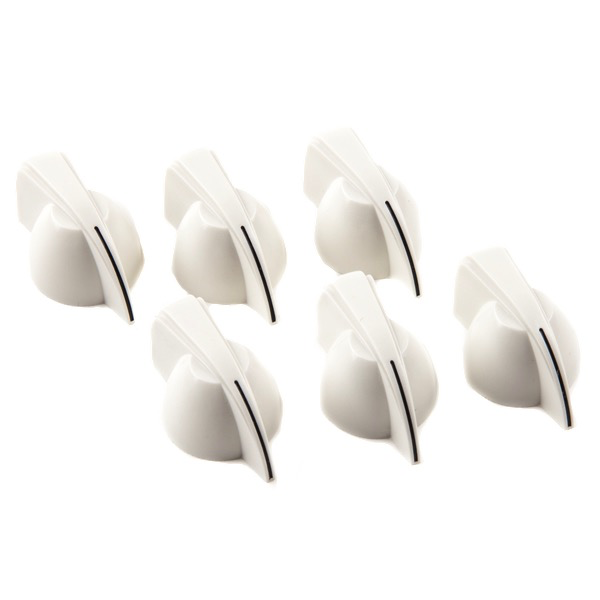 Fender Chicken Head Amplifier Knobs - White - Bananas at Large®
