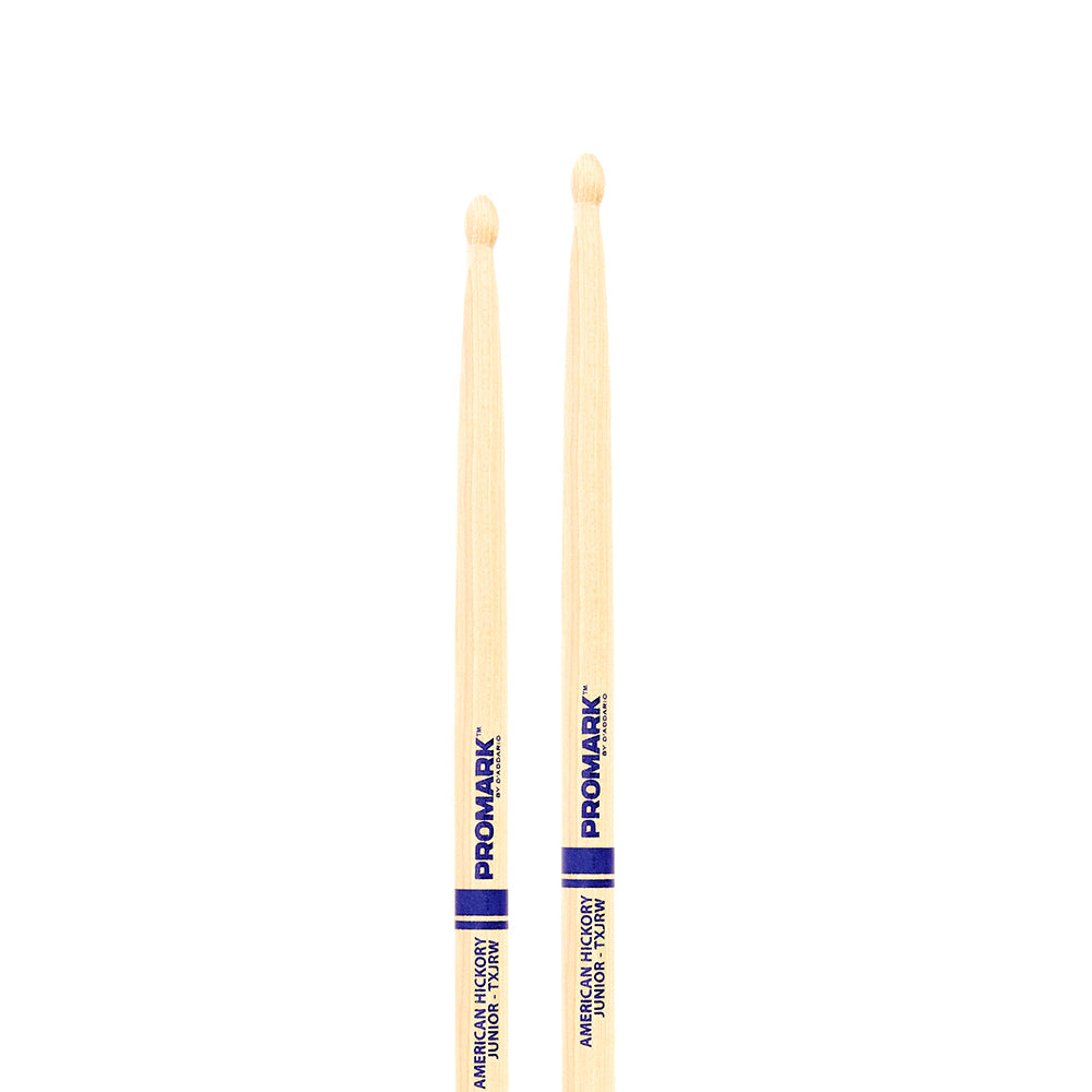 Pro-Mark TXJRW Classic Junior Hickory Wood Tip Drumstick (Pair) - Bananas at Large®