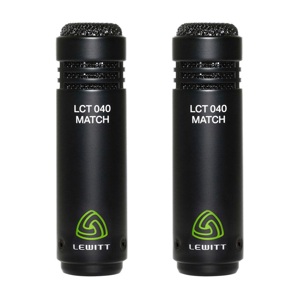 Lewitt Matched Pair of LCT-040 Microphones