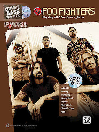 Ultimate Bass Play-Along Foo Fighters w/CD