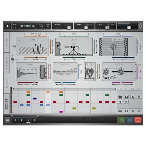 Sugar Bytes Egoist Groove Tool, Slicer, Bassline, Seq, FX [Download] - Bananas at Large