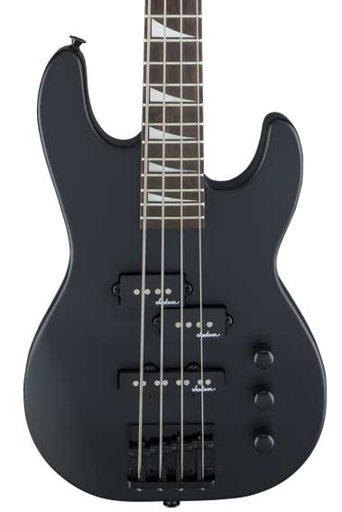 Jackson JS Series Concert Bass Minion JS1X with Amaranth Fretboard - Satin Black