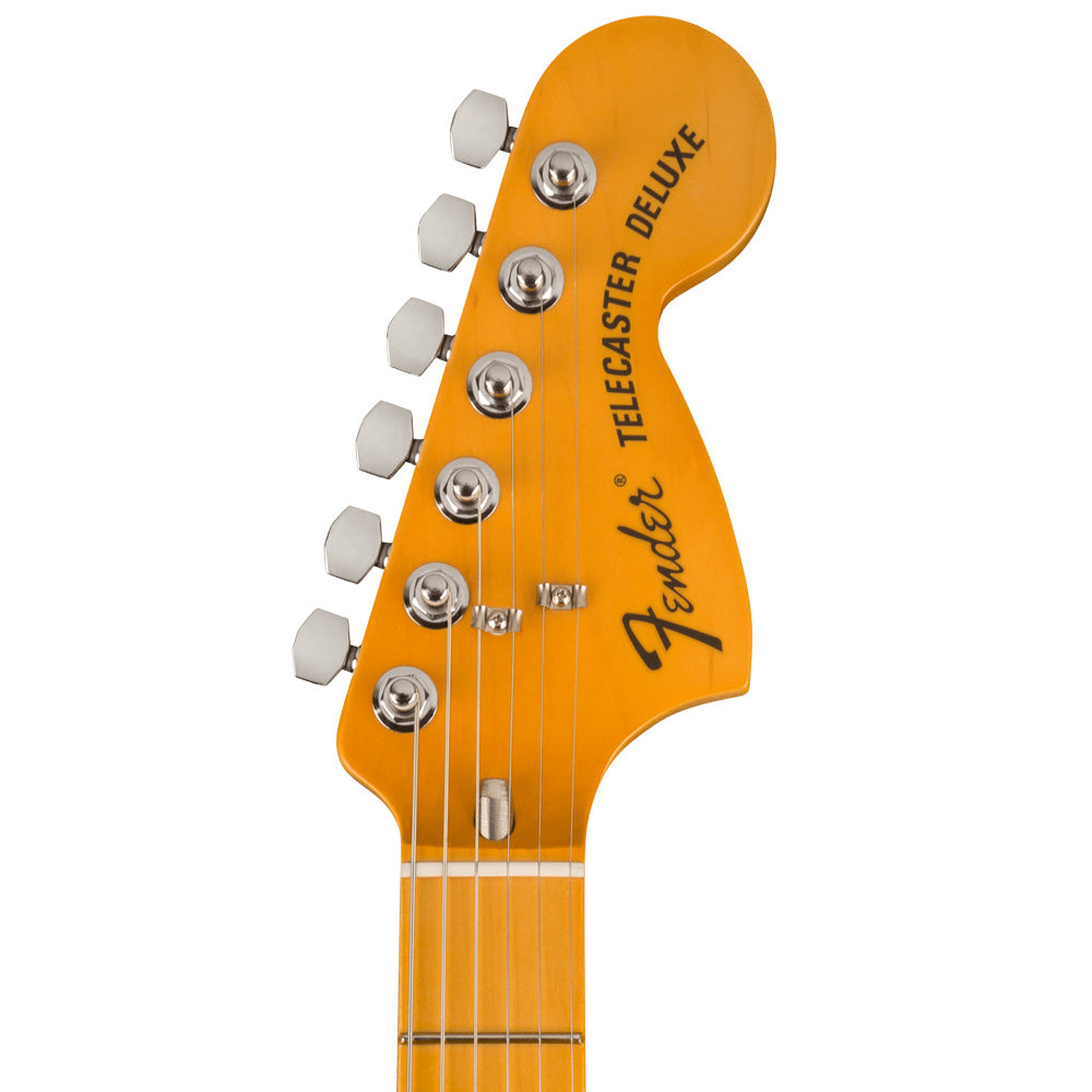 Fender American Vintage II 1975 Telecaster Deluxe Electric Guitar - Maple Fingerboard - Black