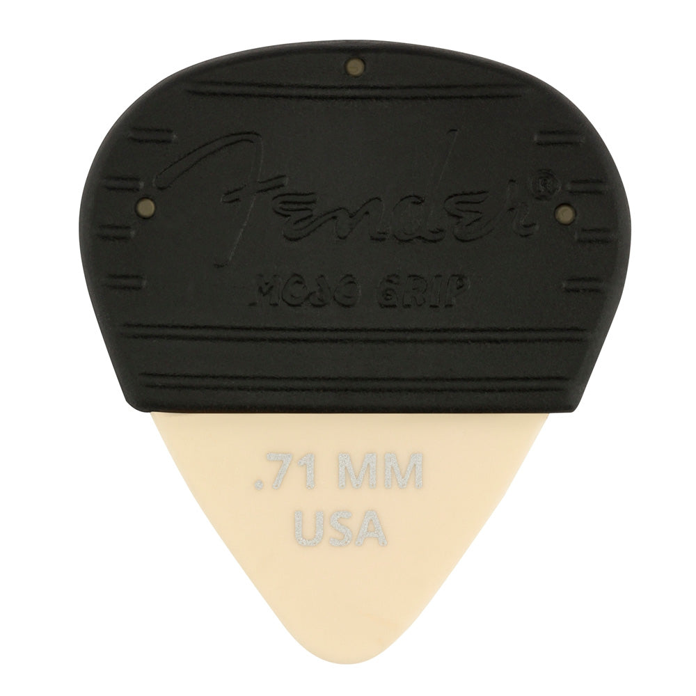 Fender Mojo Grip Picks, Dura-Tone Delrin 3-Pack - White - Bananas at Large®