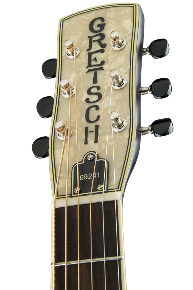 Gretsch G9240 Alligator Round-Neck, Mahogany Body Biscuit Cone Resonator - 2-Color Sunburst - Bananas at Large®