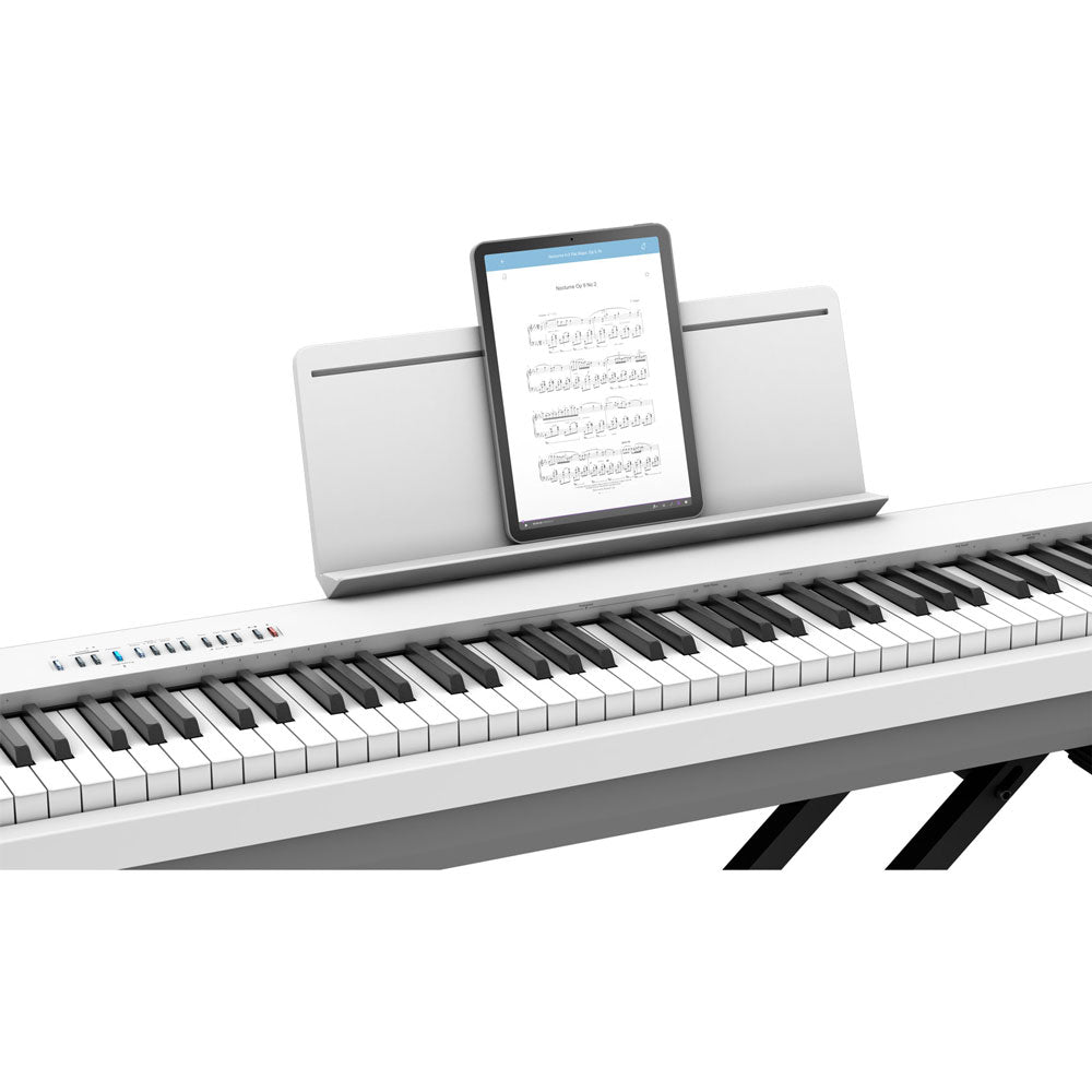 fp30x pedal Roland FP-30X Weighted 88-Key Digital Piano with Pedal and Music Rest –  Bananas At Large Inc.® Musical Instruments & Pro Audio