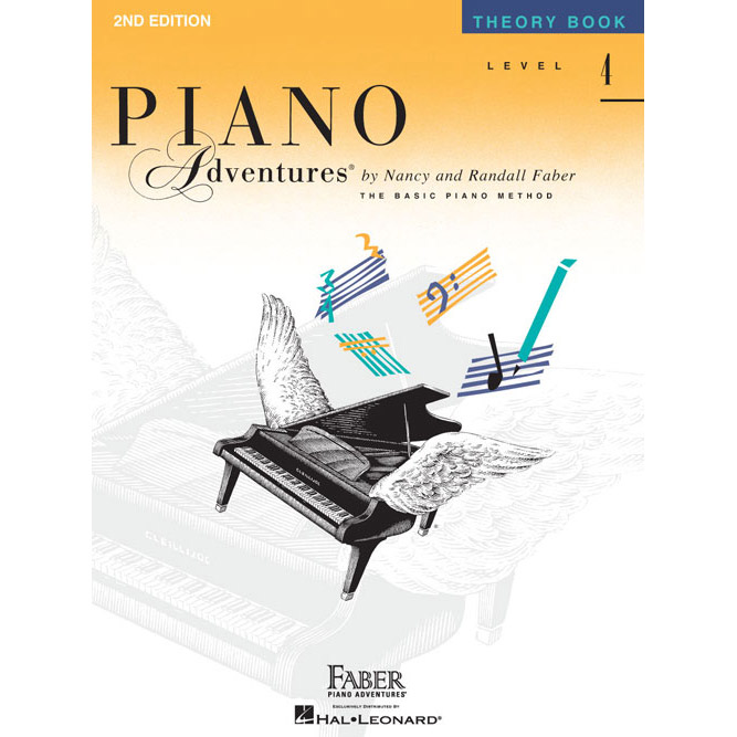 Hal Leonard Piano Adventures Level 4 Theory Book 2nd Edition - Bananas At Large®