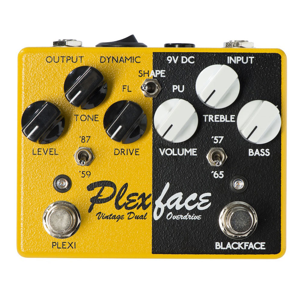 Weehbo Plexface Vintage Dual Overdrive Pedal