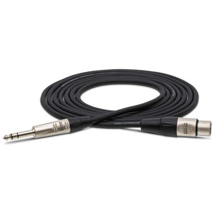 Hosa - HXS-015 - 15 ft Pro Balanced Interconnect Cable - REAN XLR Female to 1/4 in Male