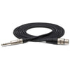 Hosa - HXS-003 - 3 ft Pro Balanced Interconnect Cable - REAN XLR Female to 1/4 in Male