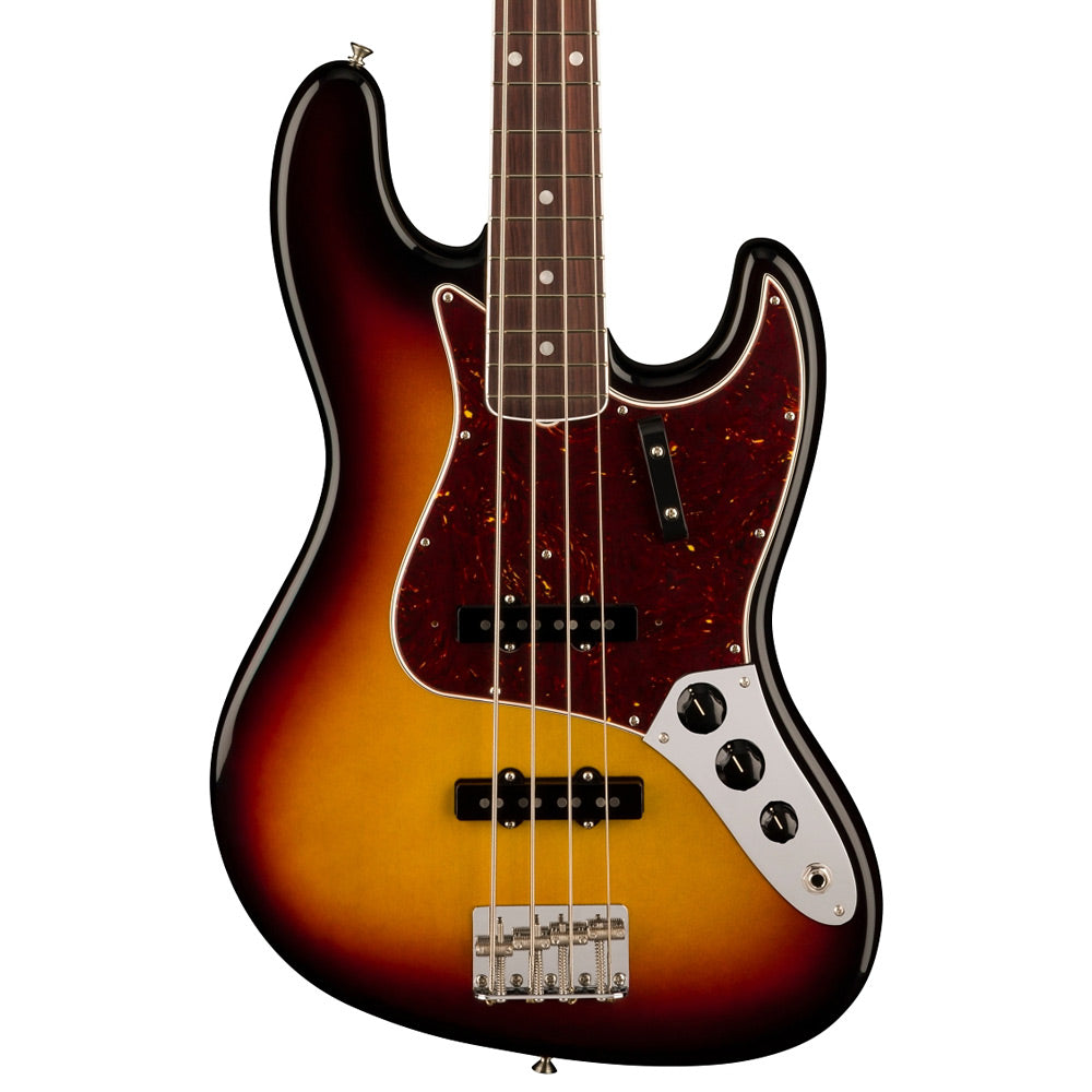 Fender American Vintage II 1966 Jazz Bass, Rosewood Fingerboard - 3-Color Sunburst