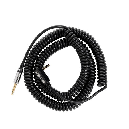 VOX VCC Vintage Coiled Cable with Mesh Bag- 29.5 ft. - Black