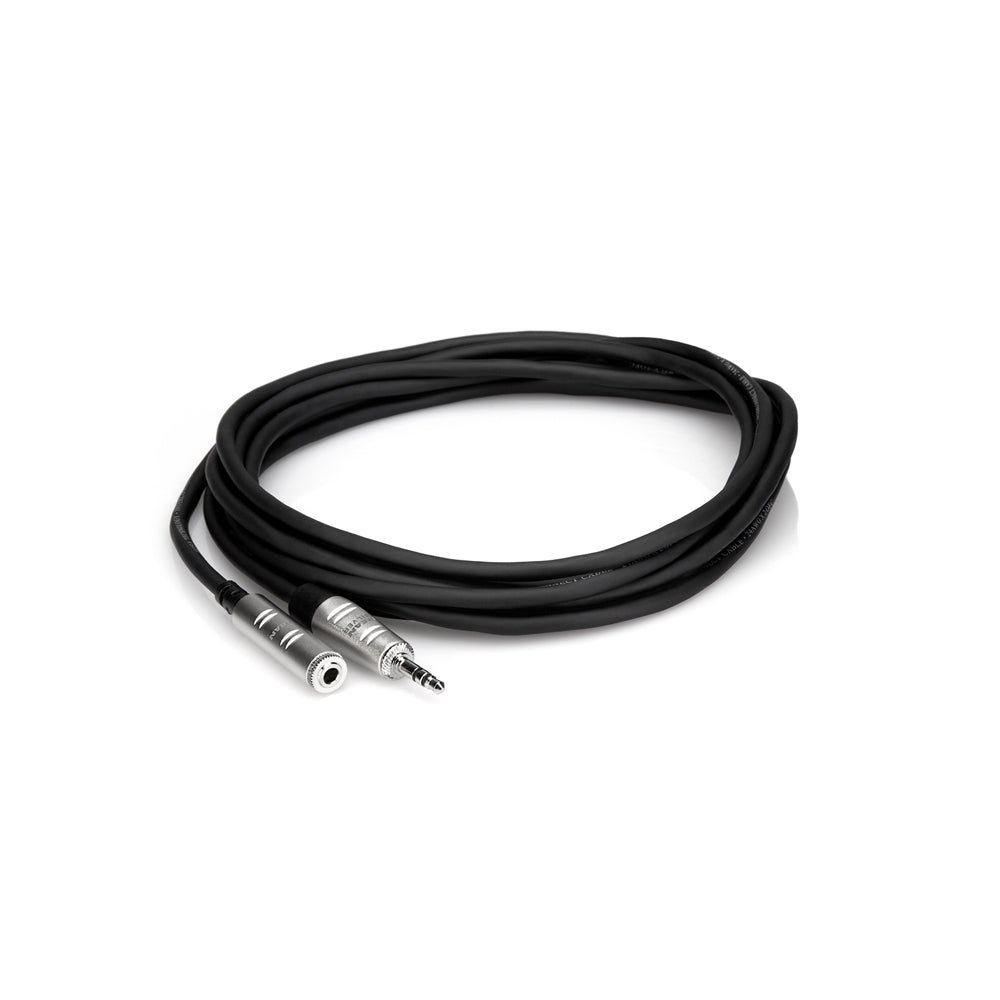 Hosa Pro Headphone Extension Cable, 3.5mm TRS to 3.5mm TRS, 10ft
