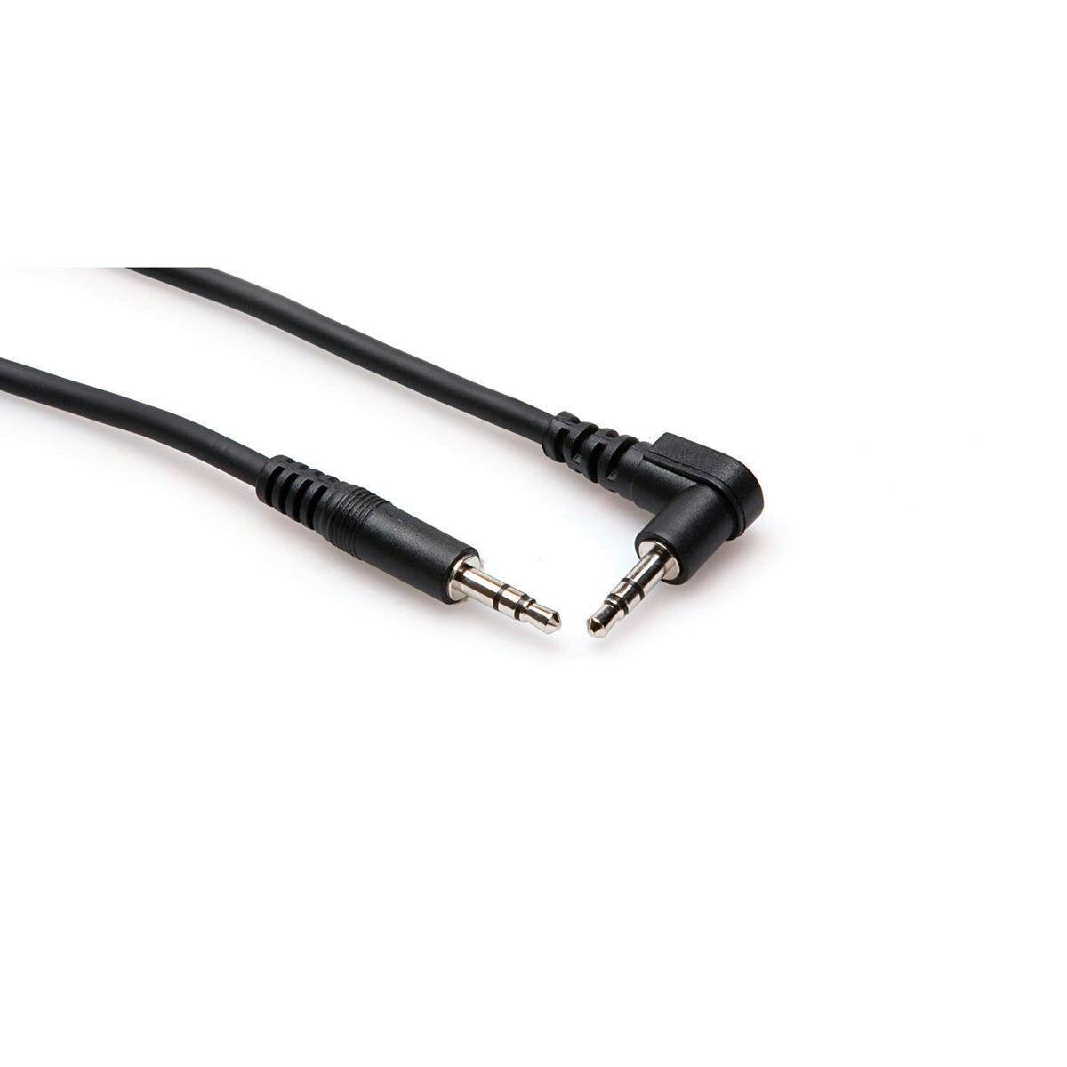 Hosa Stereo Interconnect, 3.5mm TRS to Right-Angle 3.5mm TRS - 10 ft. - Bananas at Large®