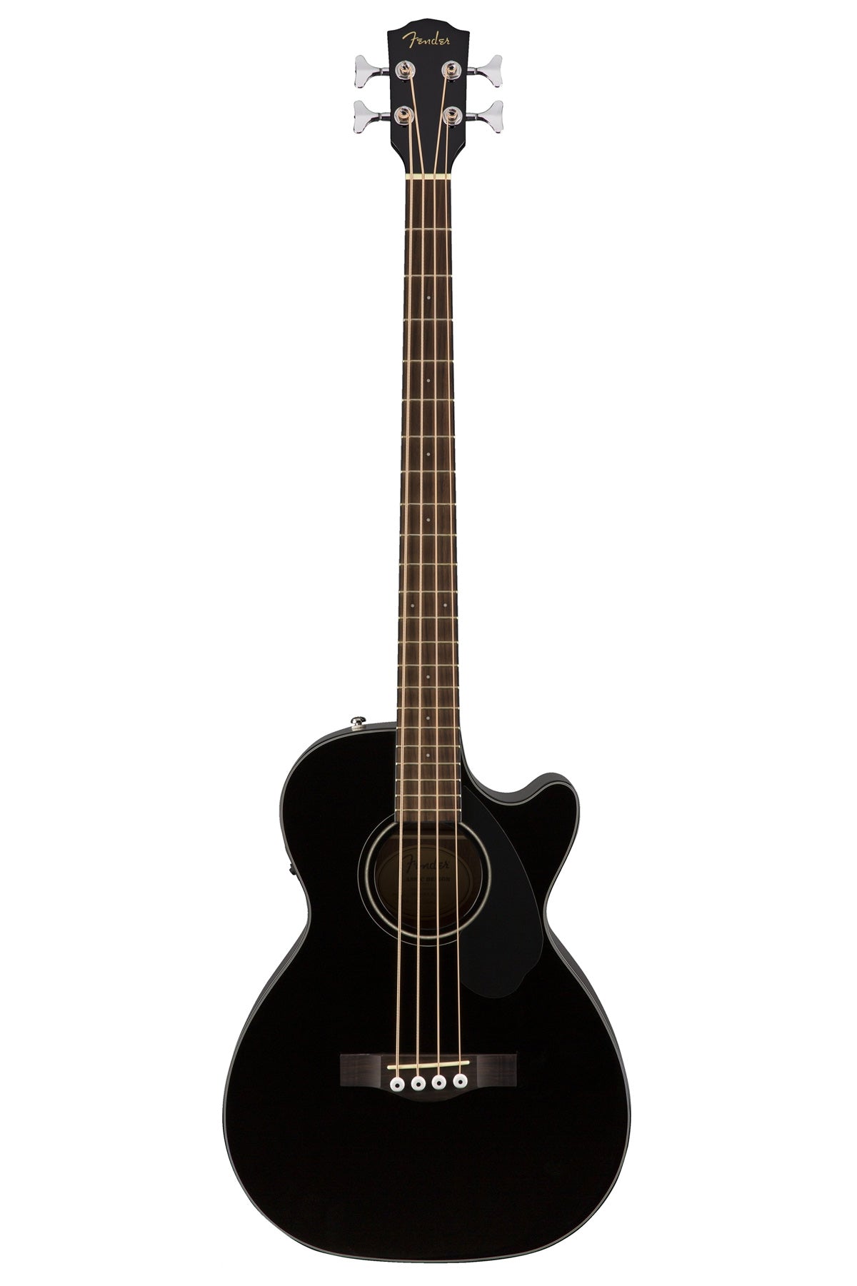 Fender CB-60SCE Acoustic-Electric Bass, Laurel Fingerboard - Black  