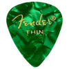 Fender 12 Pack 351 Shape Thin Guitar Picks - Green Moto
