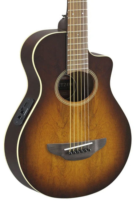Yamaha APXT2EW 3/4 Sized Acoustic-Electric Guitar - Tobacco Brown Sunburst